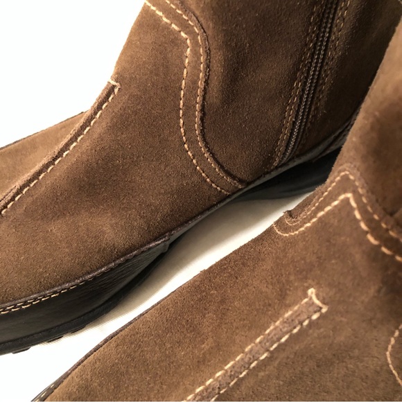 Womens Clarks Leather Boots - Picture 7 of 16
